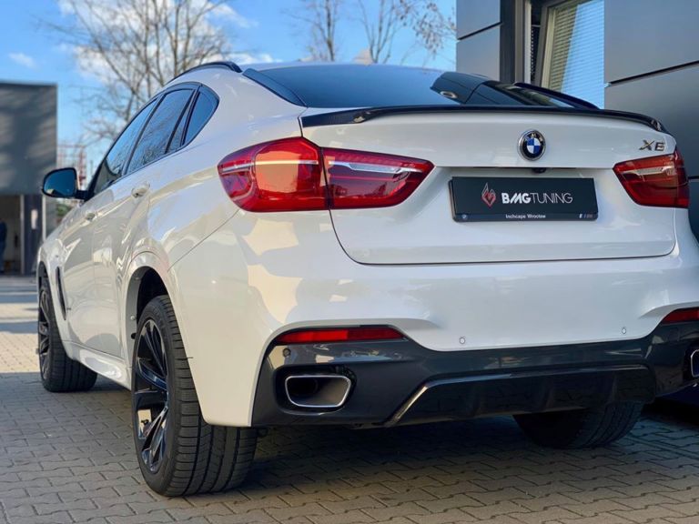 Aktywny wydech BMW X6 40D Sposób na sportowy dźwięk BMG Tuning